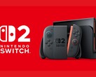 Productafbeelding Nintendo Switch 2 met dock en Joy-Con 2 oplaadhandgreep. (Afbeeldingsbron: Nintendo)
